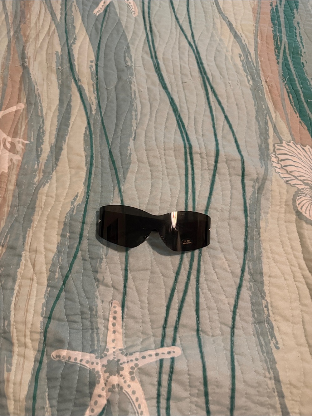Black Wrap Sunglasses